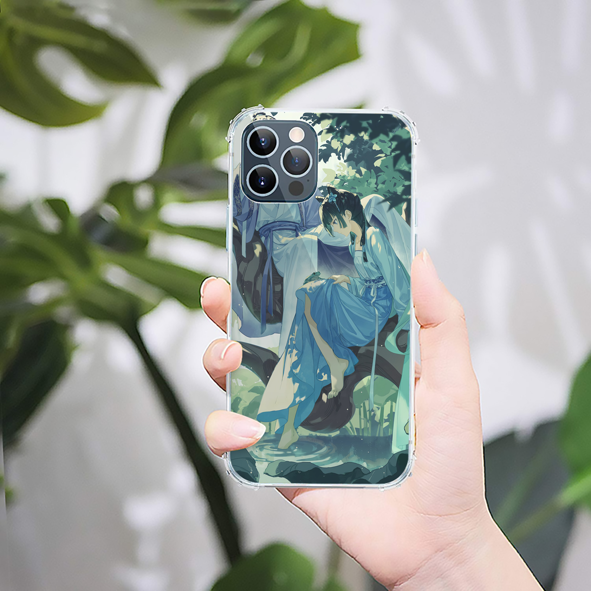 （画像用） 薬屋のひとりごと The Apothecary Diaries 【iPhone 12シリーズ対応】透明スマホケース（クリアソフトケース）